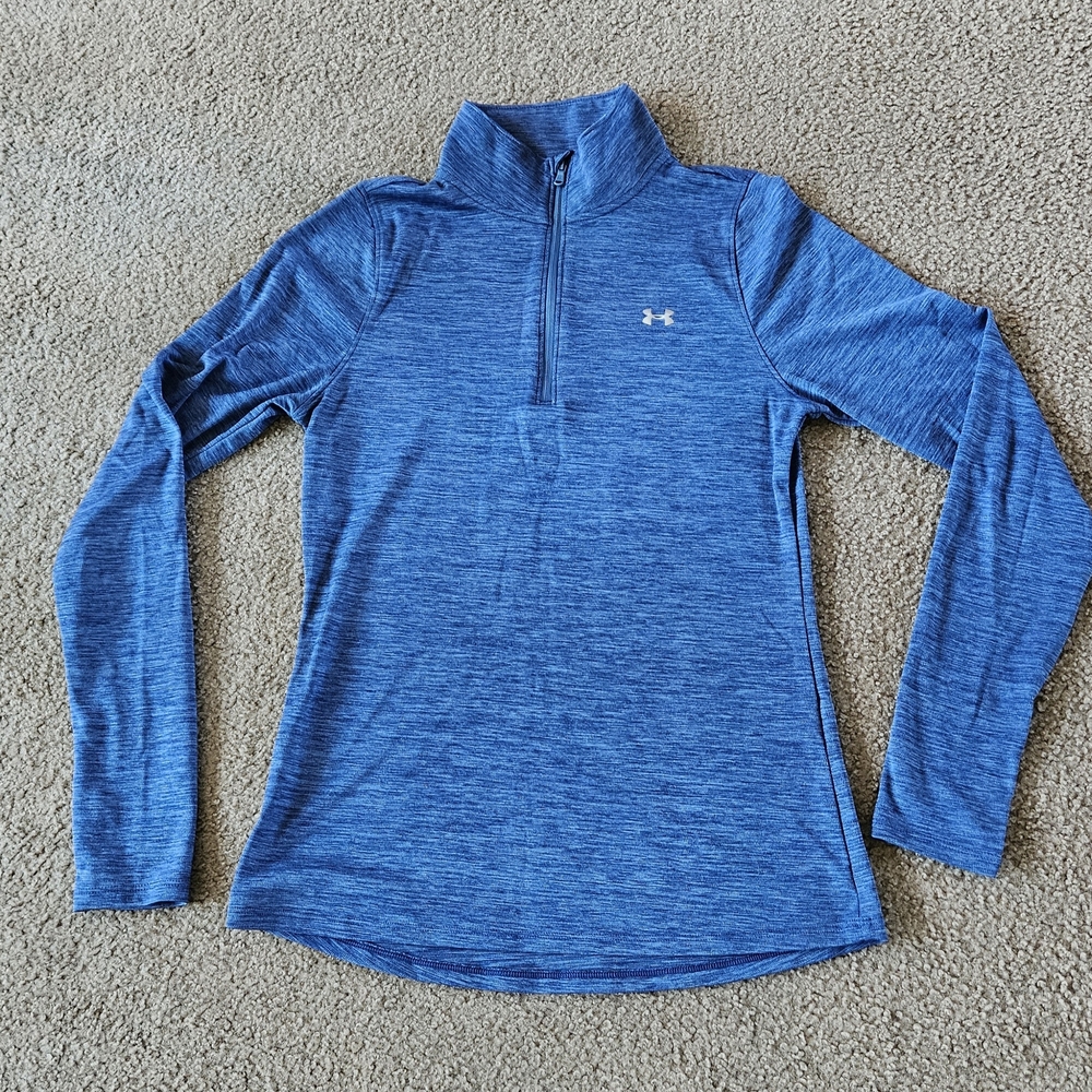 Under Armour Blue Quarter-Zip Pullover